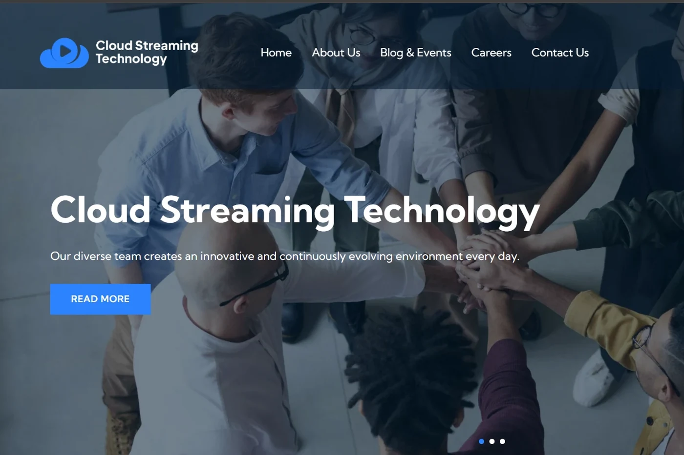 Cloud Streaming Technology — Webico-ს ნამუშევარი